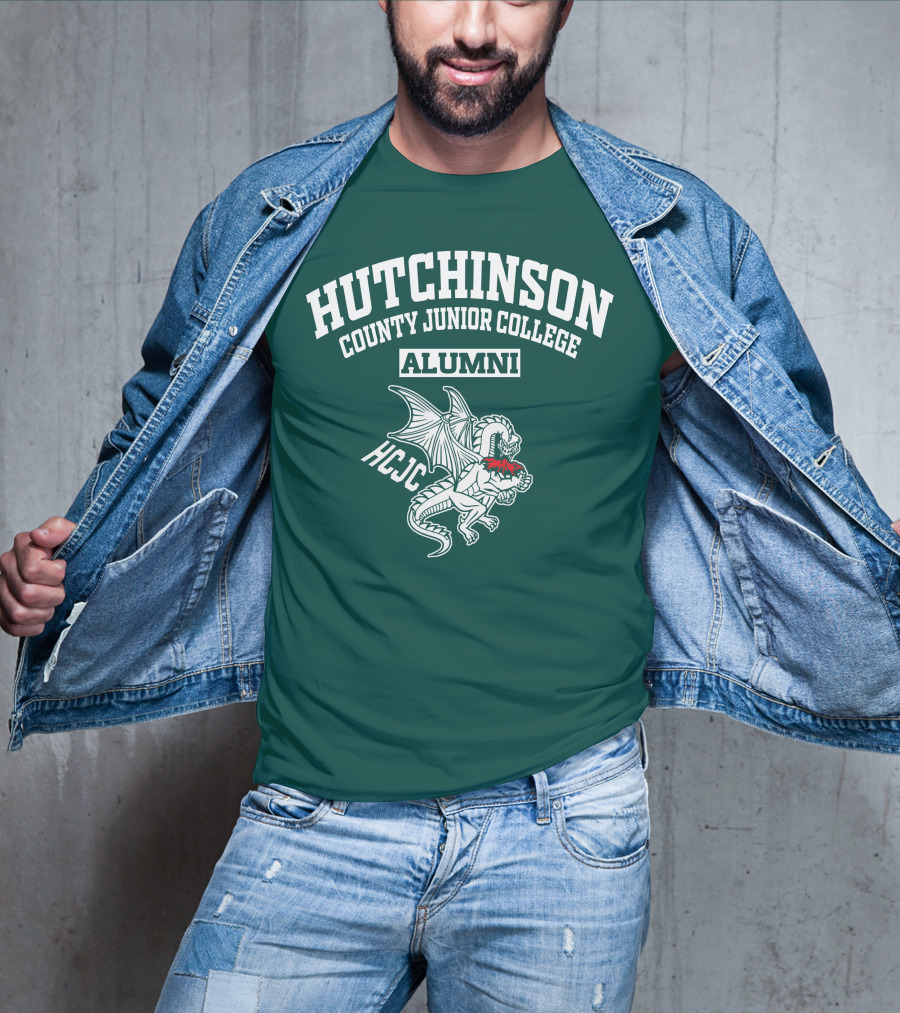 Hutchinson County Junior College Alumni HCJC Dragon T-Shirt