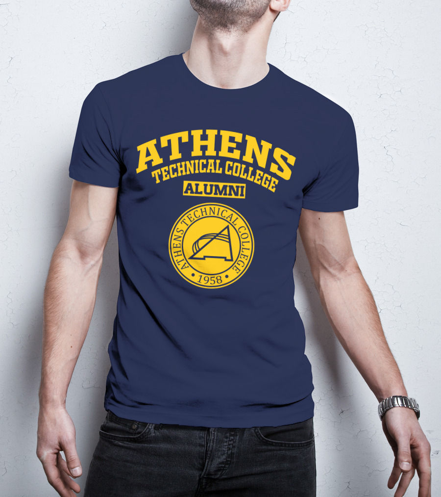 Athens Technical College Alumni 1958 Emblem T-Shirt