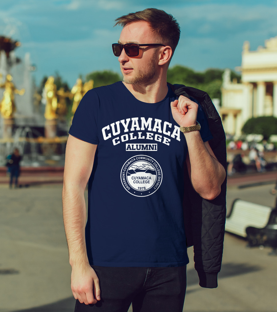 Cuyamaca College Alumni Grossmont-Cuyamaca Community College District 1978 T-Shirt