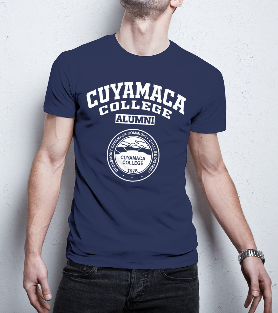 Cuyamaca College Alumni Grossmont-Cuyamaca Community College District 1978 T-Shirt