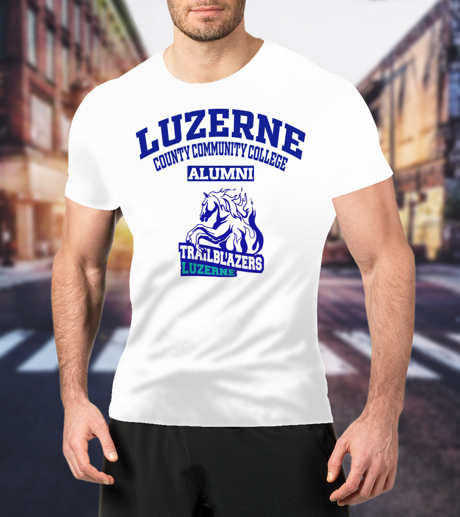 Luzerne County Community College Alumni TrailBlazers T-Shirt