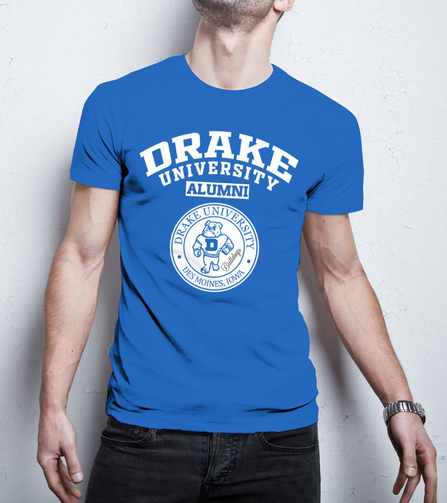 Drake University Alumni Bulldogs Des Moines Iowa T-Shirt