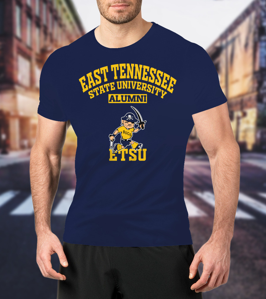East Tennessee State University Alumni Bucs ETSU T-Shirt