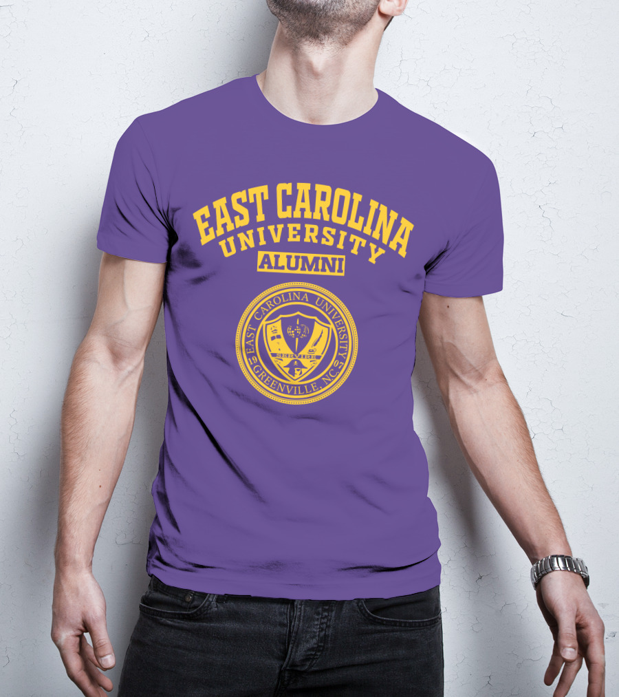 East Carolina University Alumni Seal Greenville NC T-Shirt