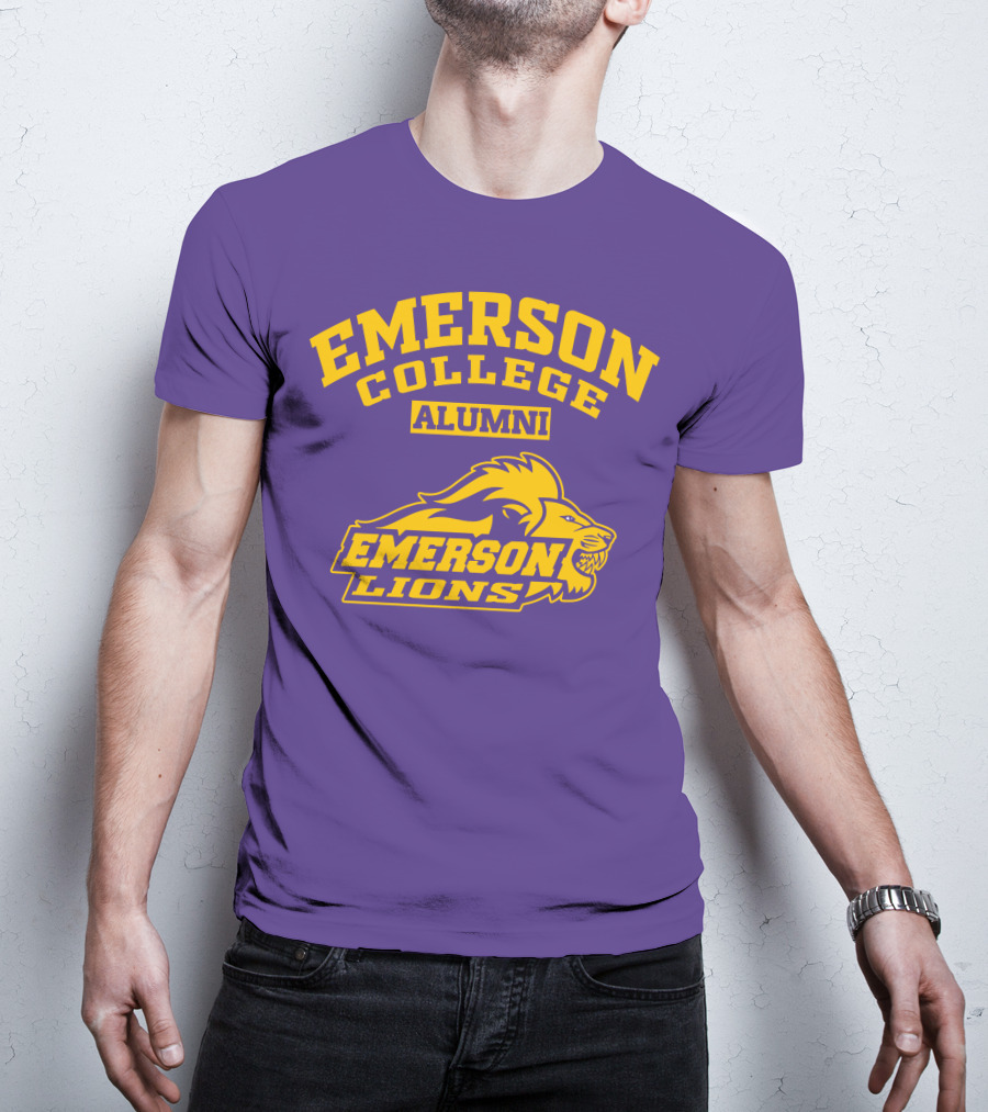 Emerson College Alumni Emerson Lions T-Shirt