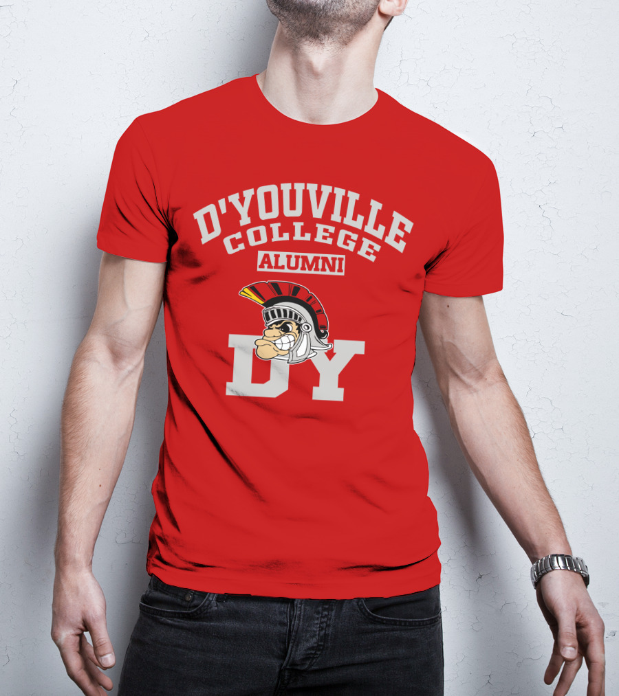 D Youville College Alumni DY Spartan T-Shirt