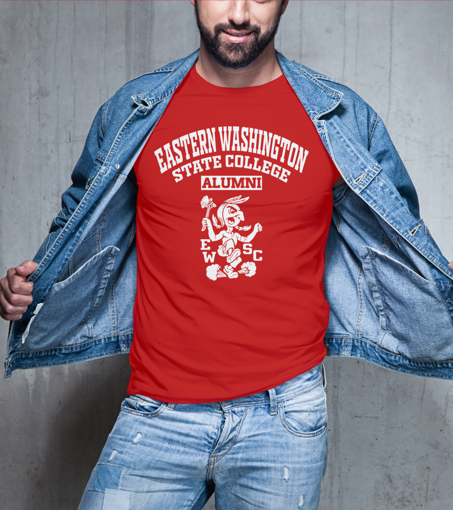 Eastern Washington State College Alumni E W SC T-Shirt