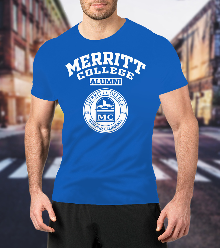 Merritt College Alumni Oakland California Established 1954 MC T-Shirt