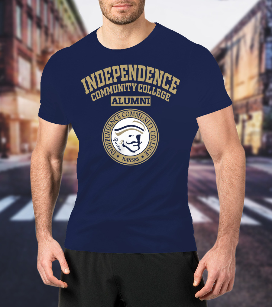 Independence Community College Alumni Kansas Pirates T-Shirt