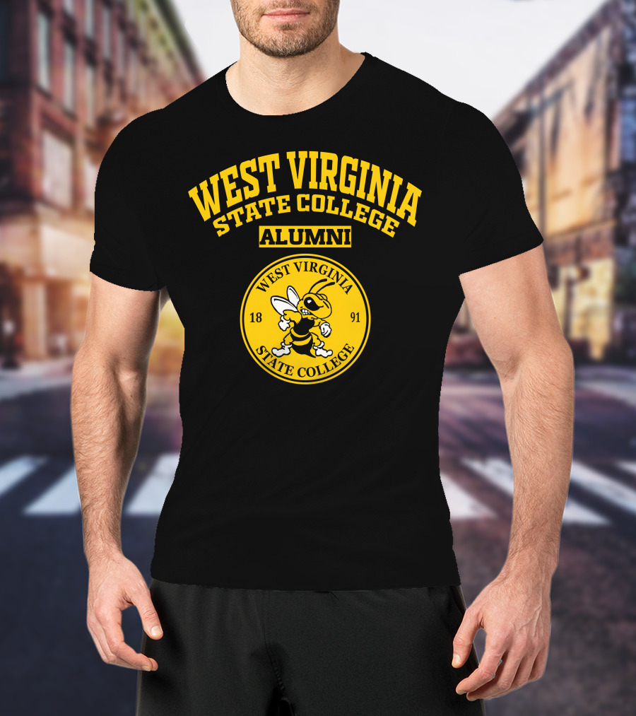 West Virginia State College Alumni 1891 Yellow Jacket T-Shirt