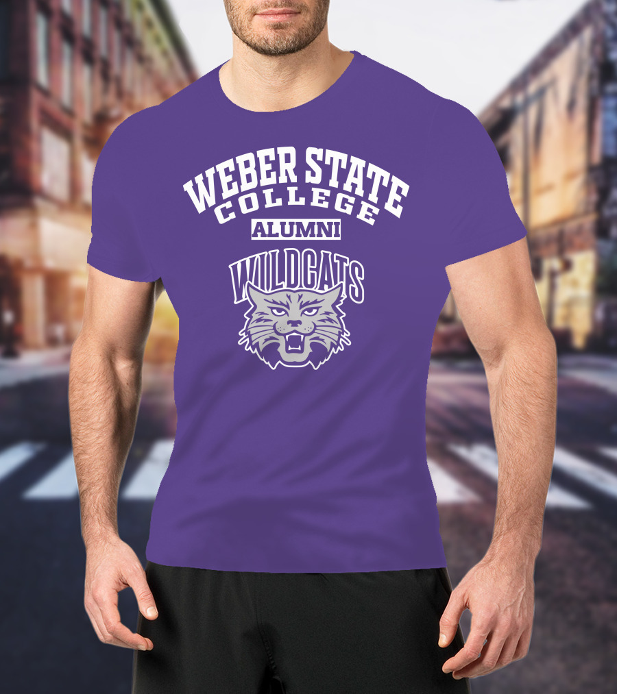 Weber State College Alumni Wildcats T-Shirt