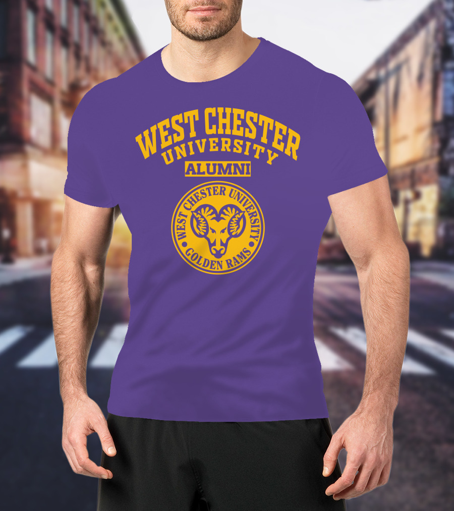 West Chester University Alumni Golden Rams T-Shirt