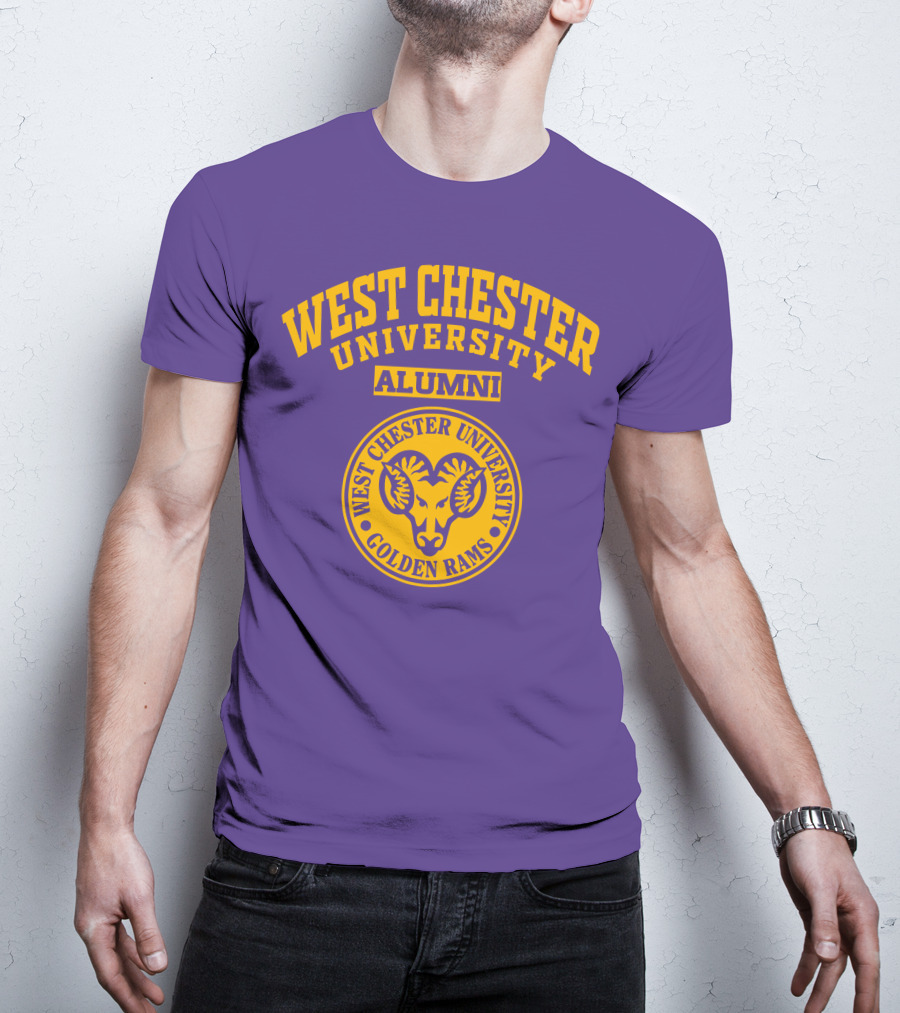 West Chester University Alumni Golden Rams T-Shirt