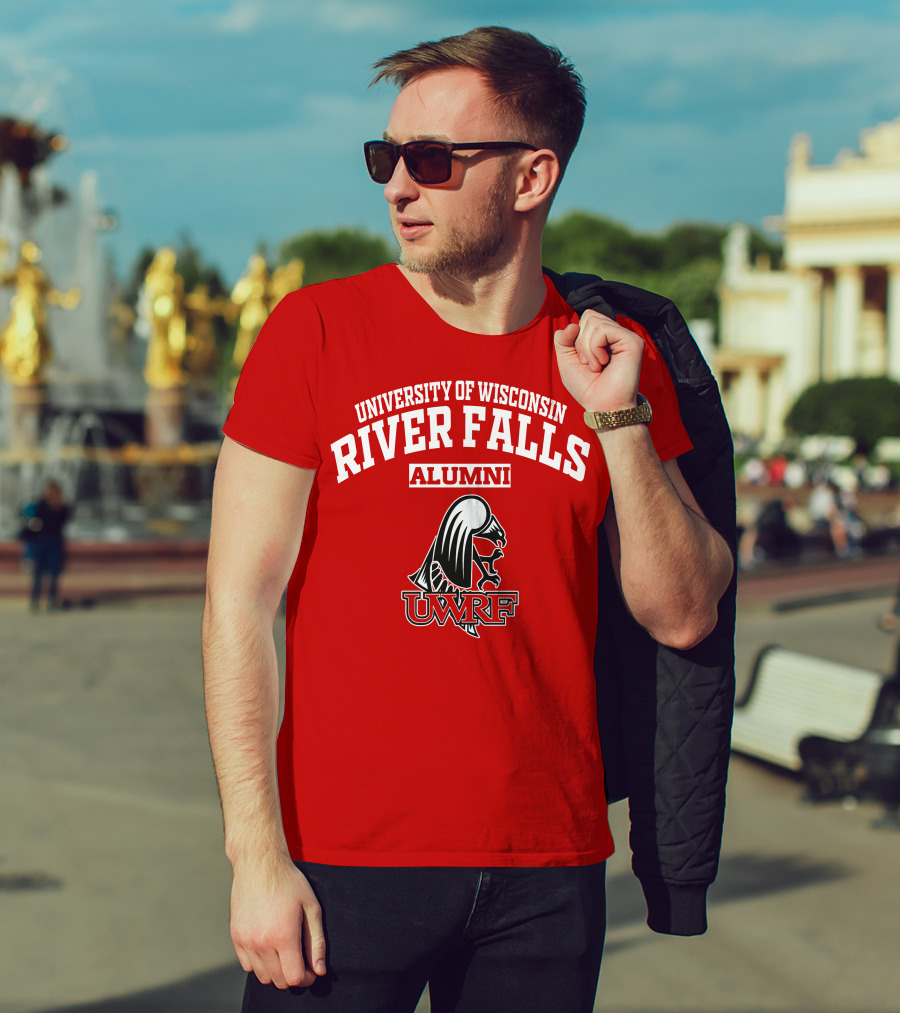 University Of Wisconsin River Falls Alumni UWRF Falcon T-Shirt