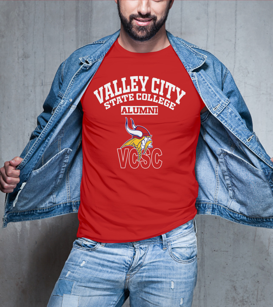 Valley City State College Alumni VCSC Viking T-Shirt
