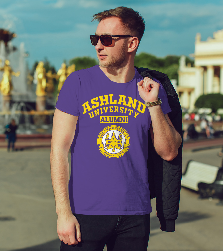 Ashland University Alumni Ashland Ohio 1878 Seal T-Shirt