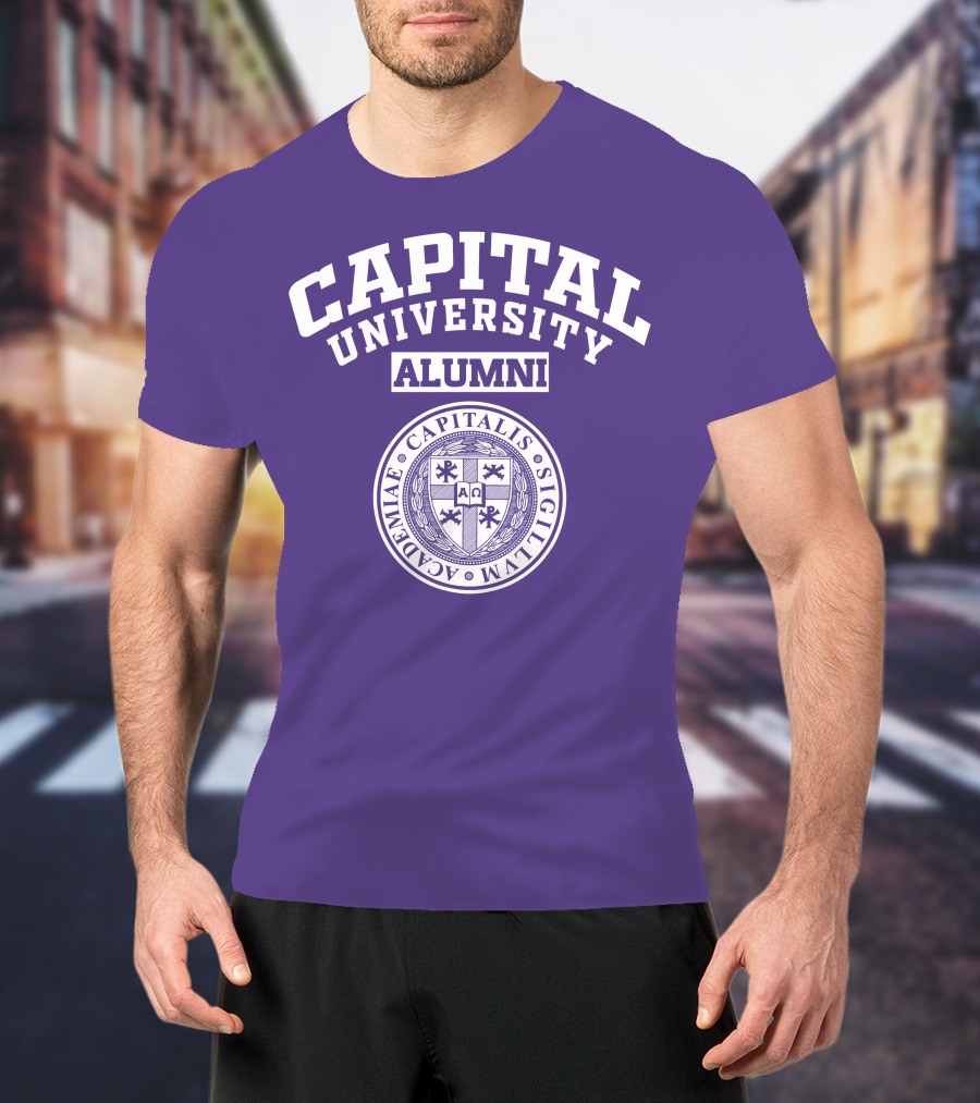 Capital University Alumni Seal Sigillvm Capitalis Academiae T-Shirt