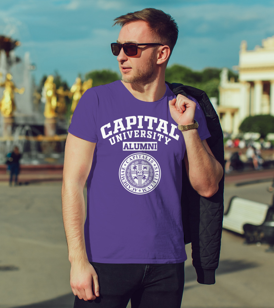 Capital University Alumni Seal Sigillvm Capitalis Academiae T-Shirt