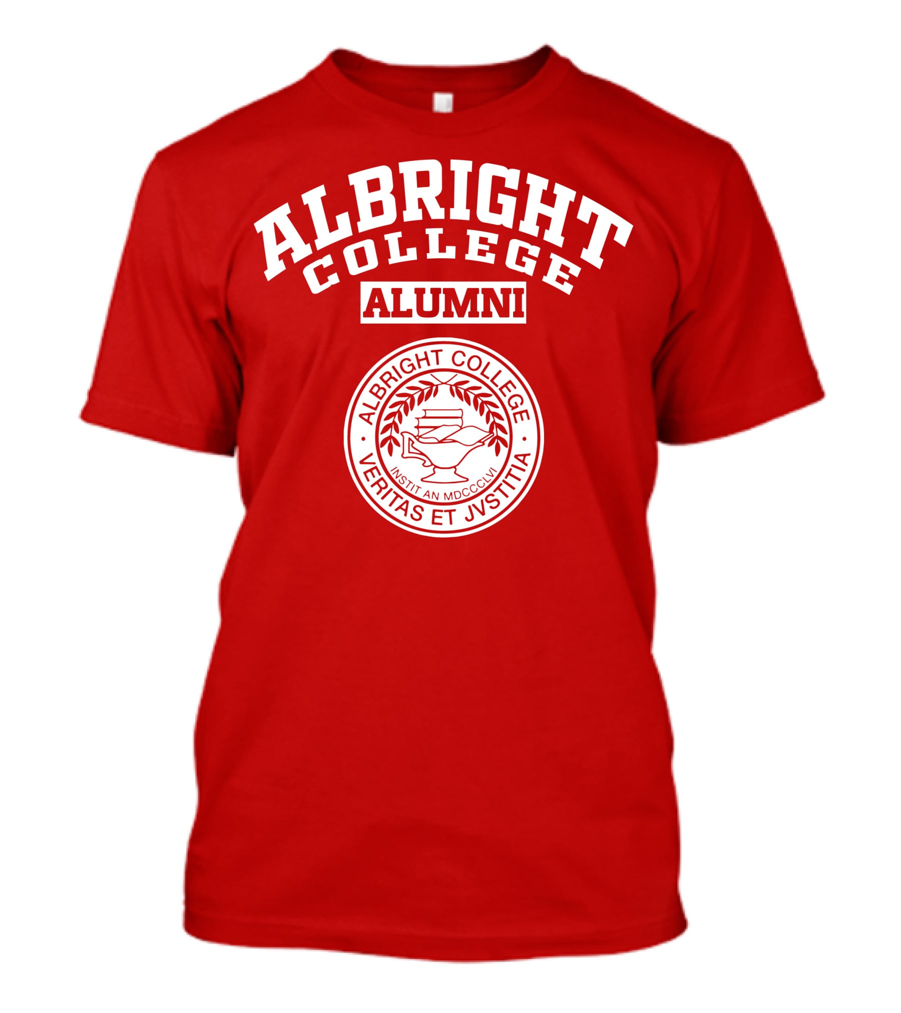 Albright College Alumni Veritas Et Justitia Crest Insignia T-Shirt