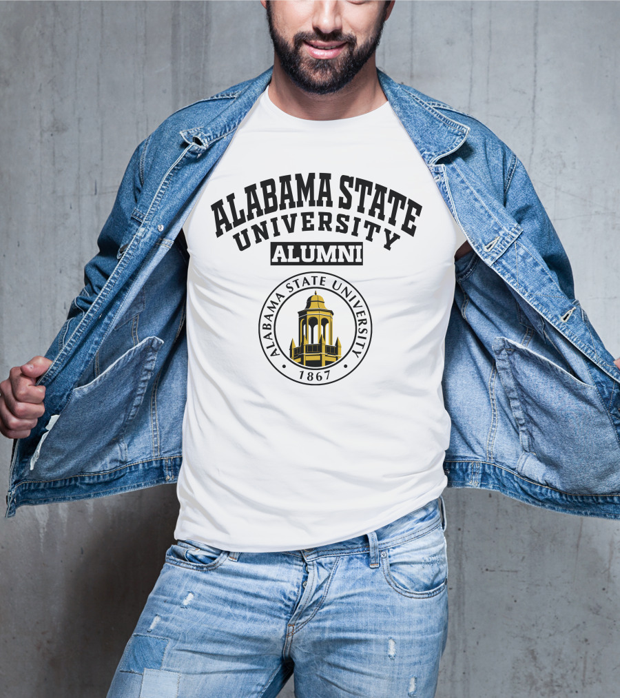 Alabama State University Alumni 1867 Seal T-Shirt