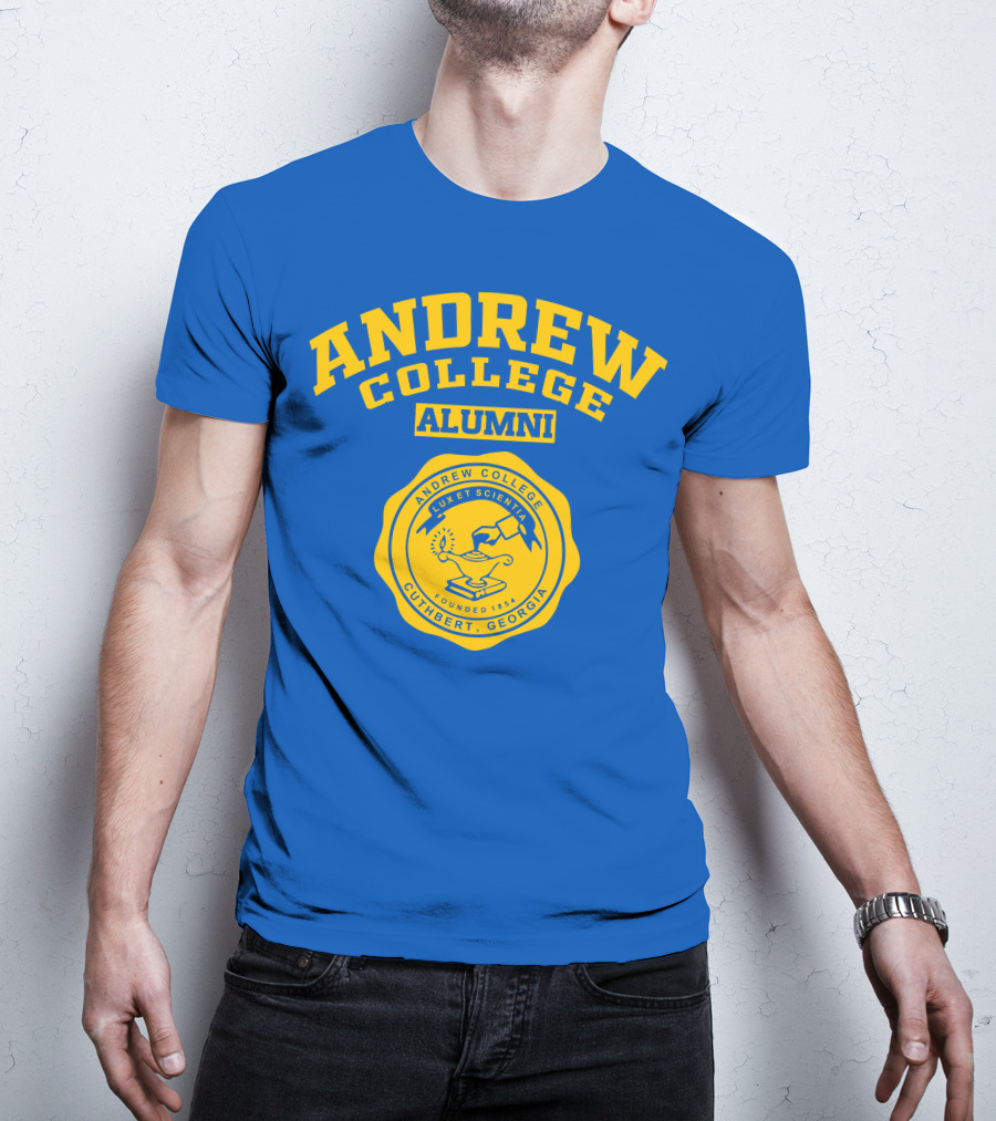 Andrew College Alumni Cuthbert Georgia Seal Established 1854 T-Shirt