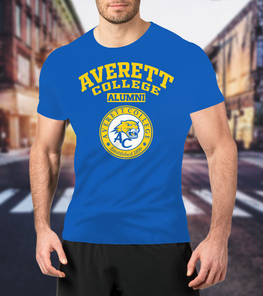 Averett College Alumni Established 1859 Logo With Cougar And AC T-Shirt