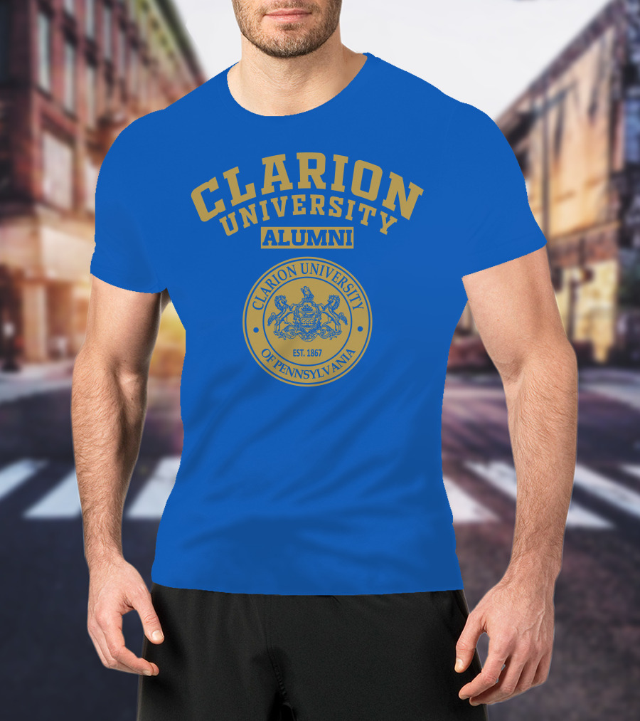 Clarion University Of Pennsylvania Alumni EST. 1867 Seal T-Shirt