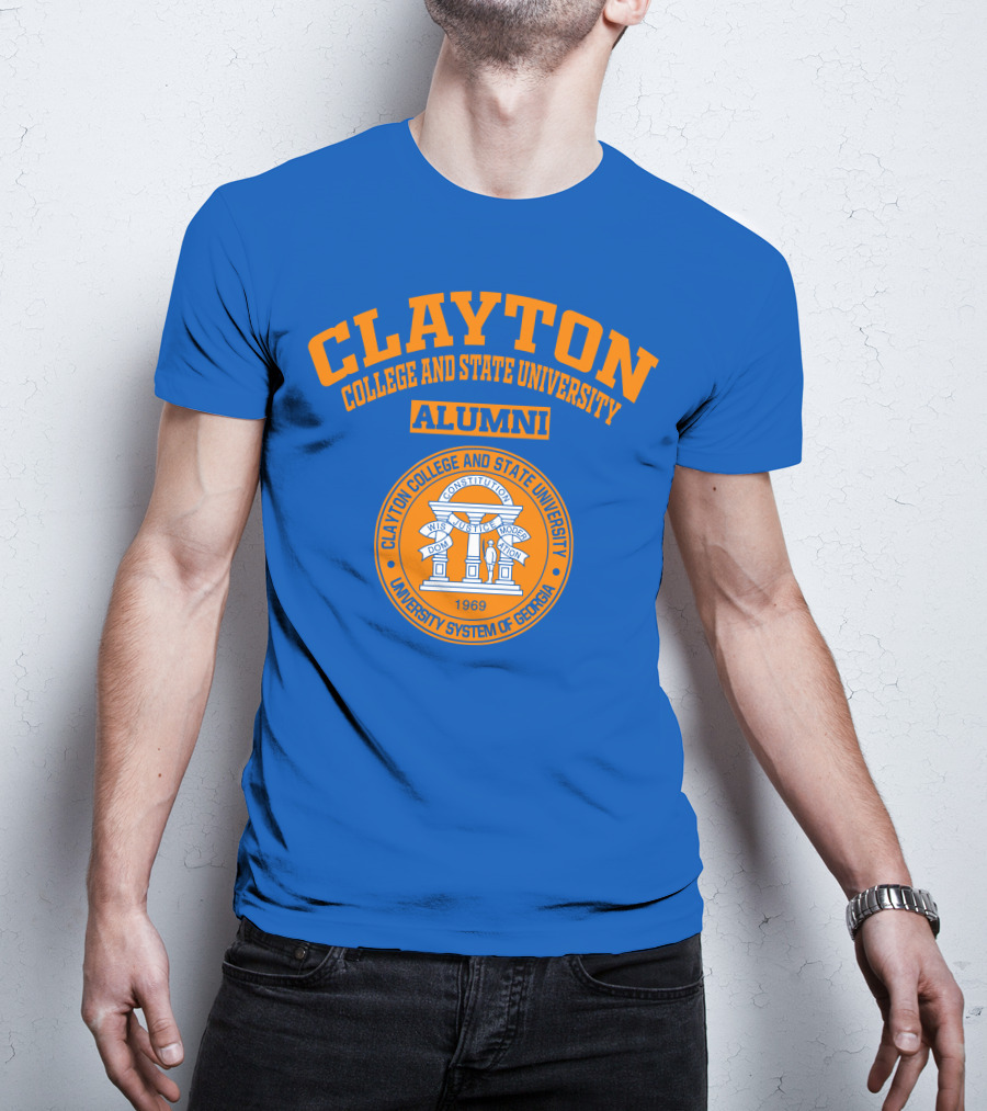 Clayton College And State University Alumni Seal University System Of Georgia T-Shirt