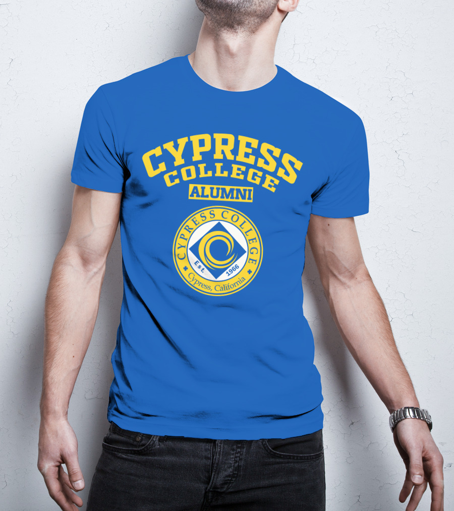 Cypress College Alumni Est 1966 Logo Cypress California T-Shirt