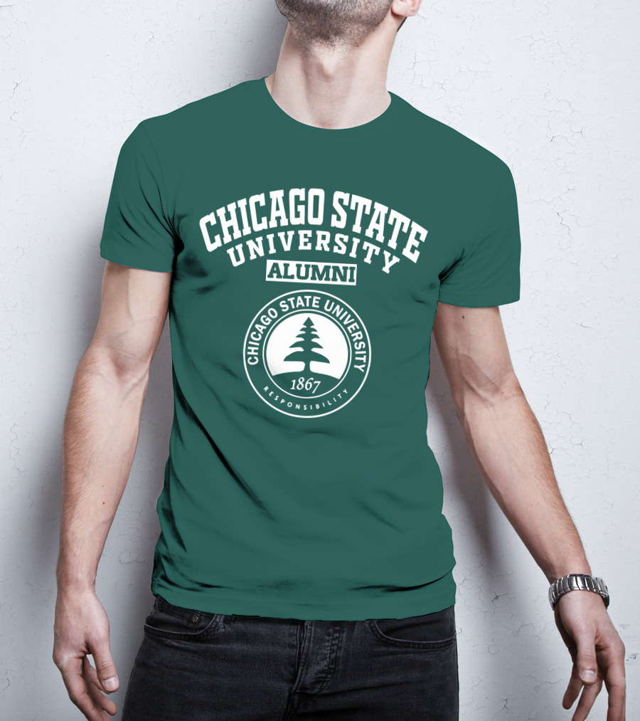 Chicago State University Alumni Responsibility 1867 T-Shirt