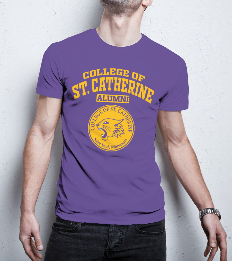 College Of St. Catherine Alumni Saint Paul Minnesota Wildcats T-Shirt