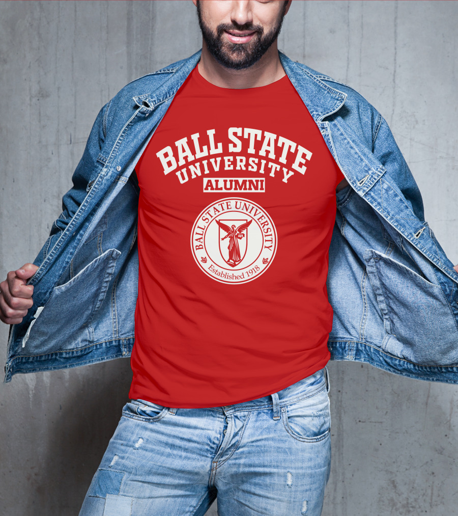 Ball State University Alumni Established 1918 T-Shirt