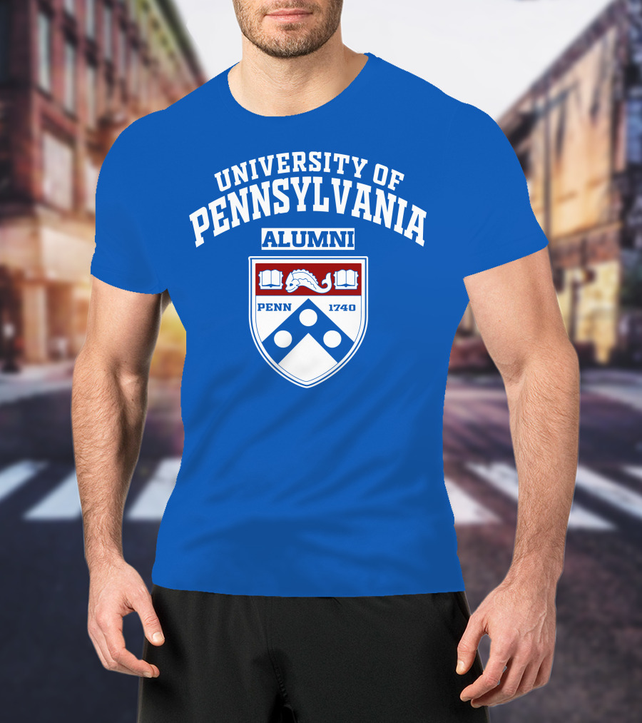 University Of Pennsylvania Alumni Penn 1740 Shield T-Shirt