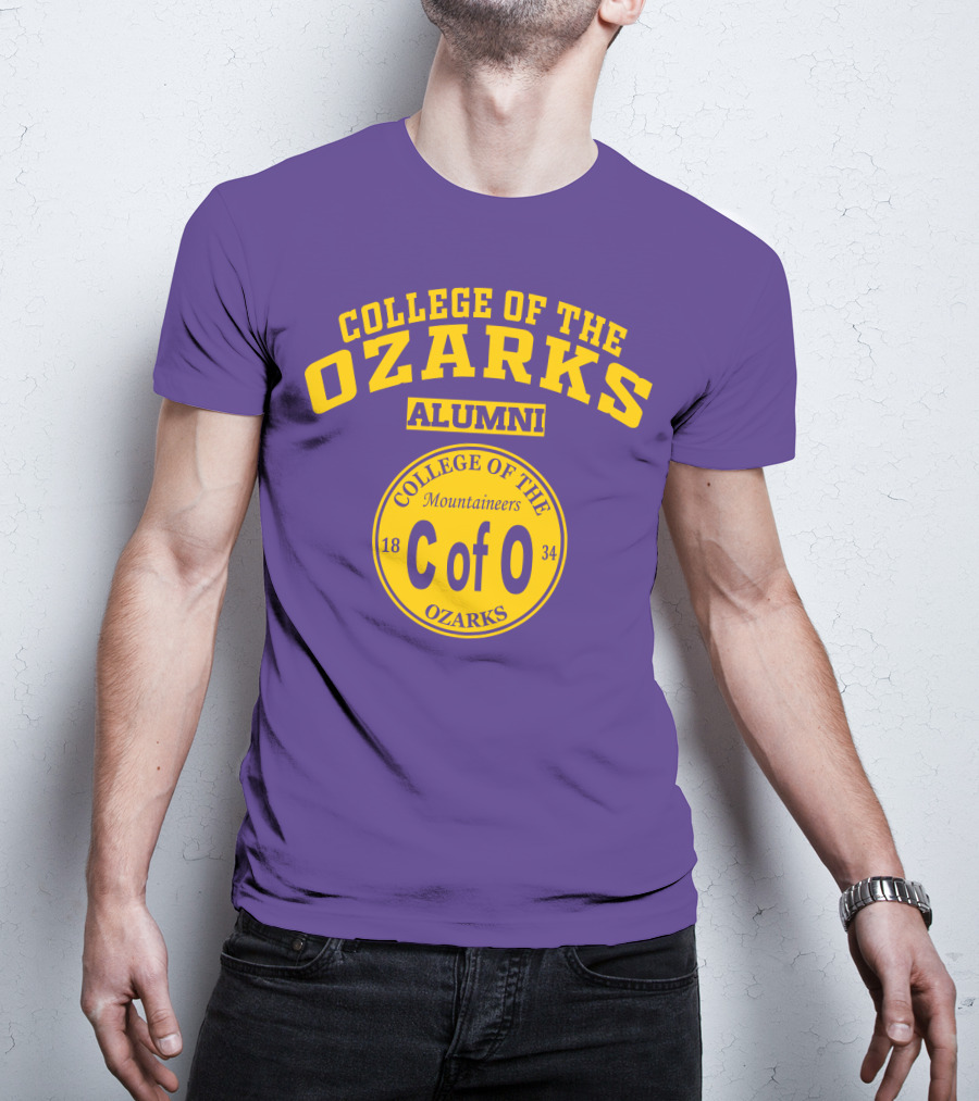 College Of The Ozarks Alumni CofO Mountaineers 1834 T-Shirt