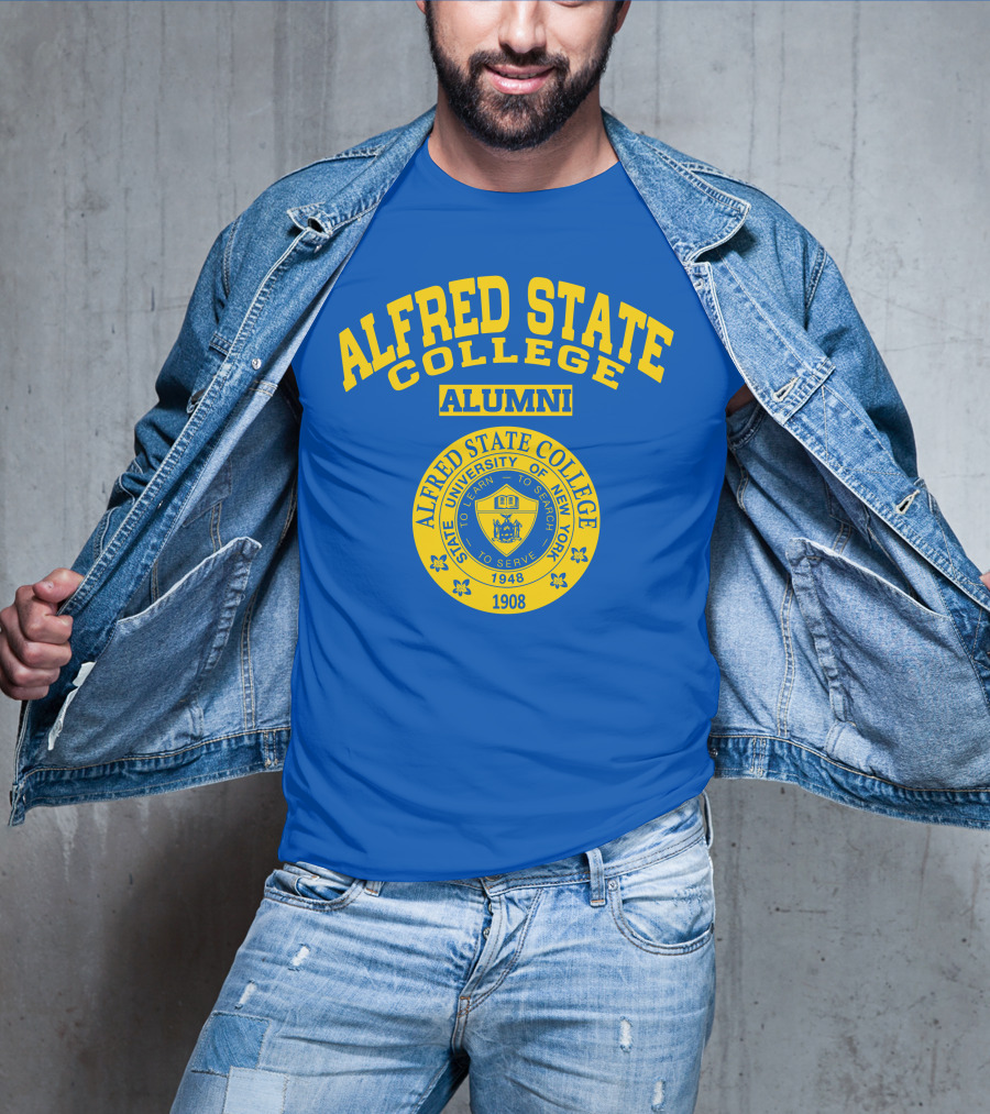 Alfred State College Alumni State University Of New York 1908 1948 T-Shirt