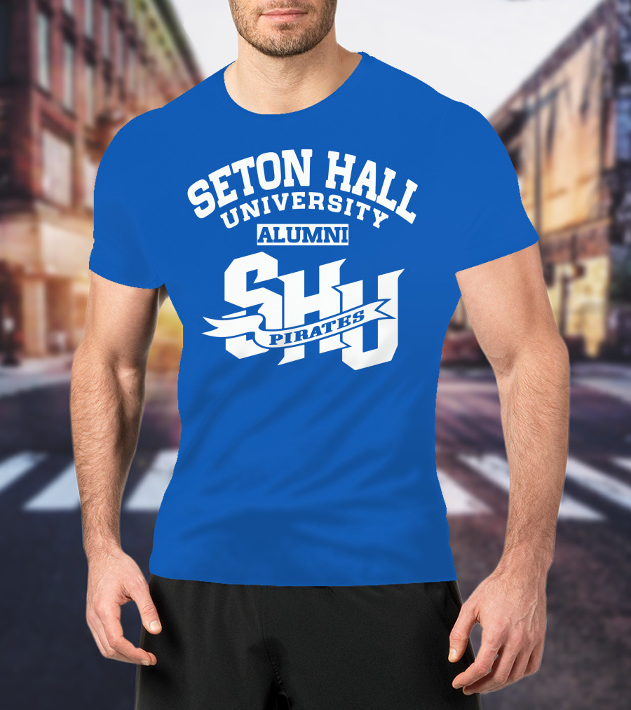 Seton Hall University Alumni SHU Pirates T-Shirt