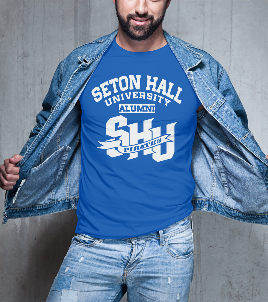 Seton Hall University Alumni SHU Pirates T-Shirt