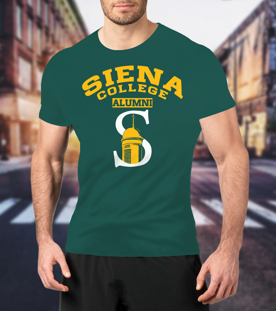 Siena College Alumni S Logo With Tower T-Shirt