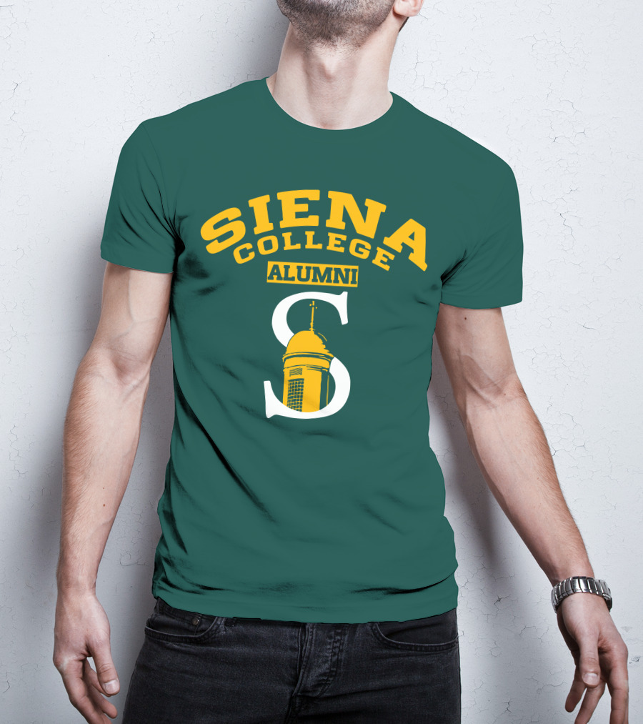 Siena College Alumni S Logo With Tower T-Shirt