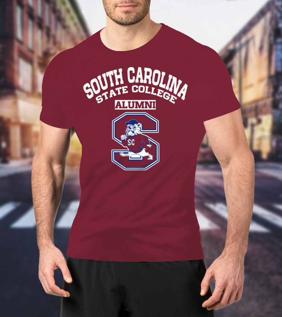 South Carolina State College Alumni SC Bulldog T-Shirt