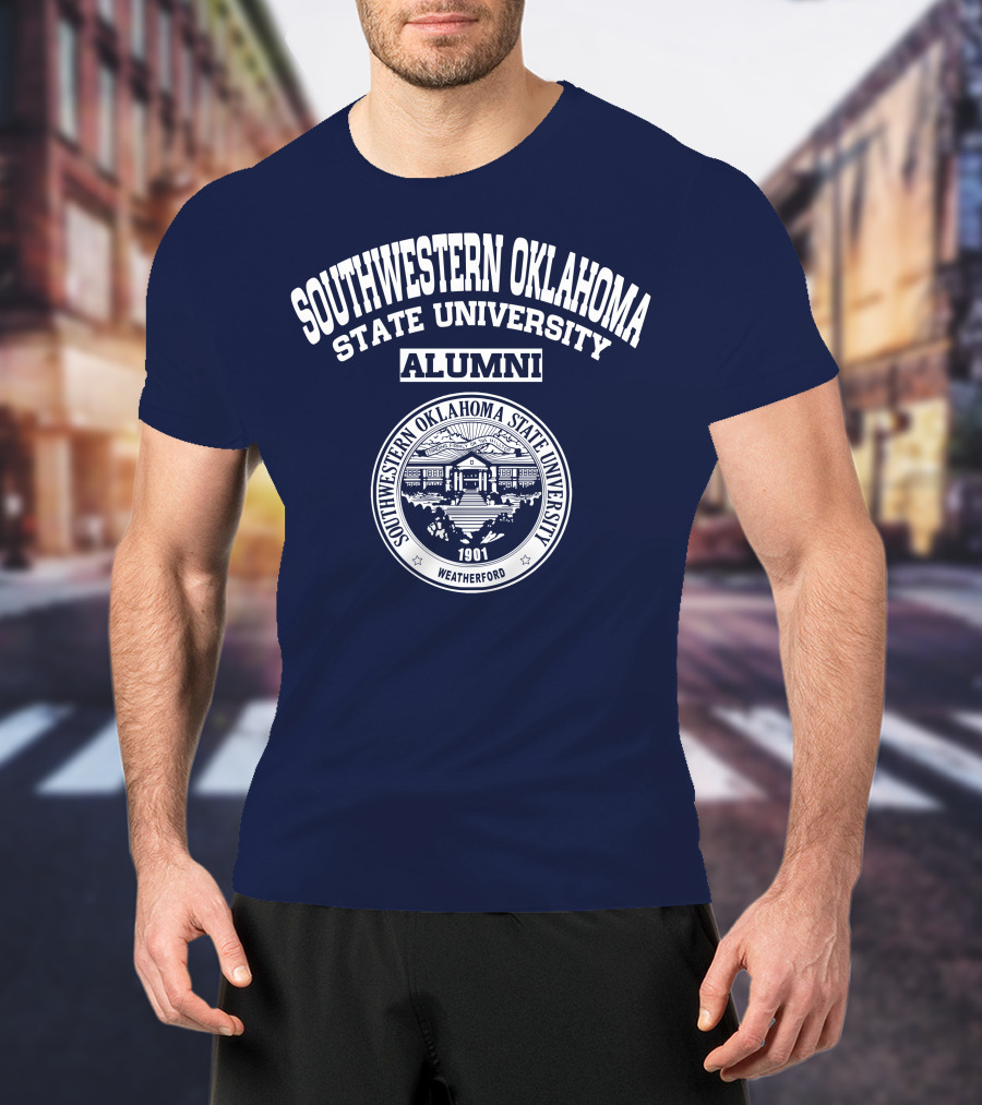 Southwestern Oklahoma State University Alumni 1901 Weatherford T-Shirt