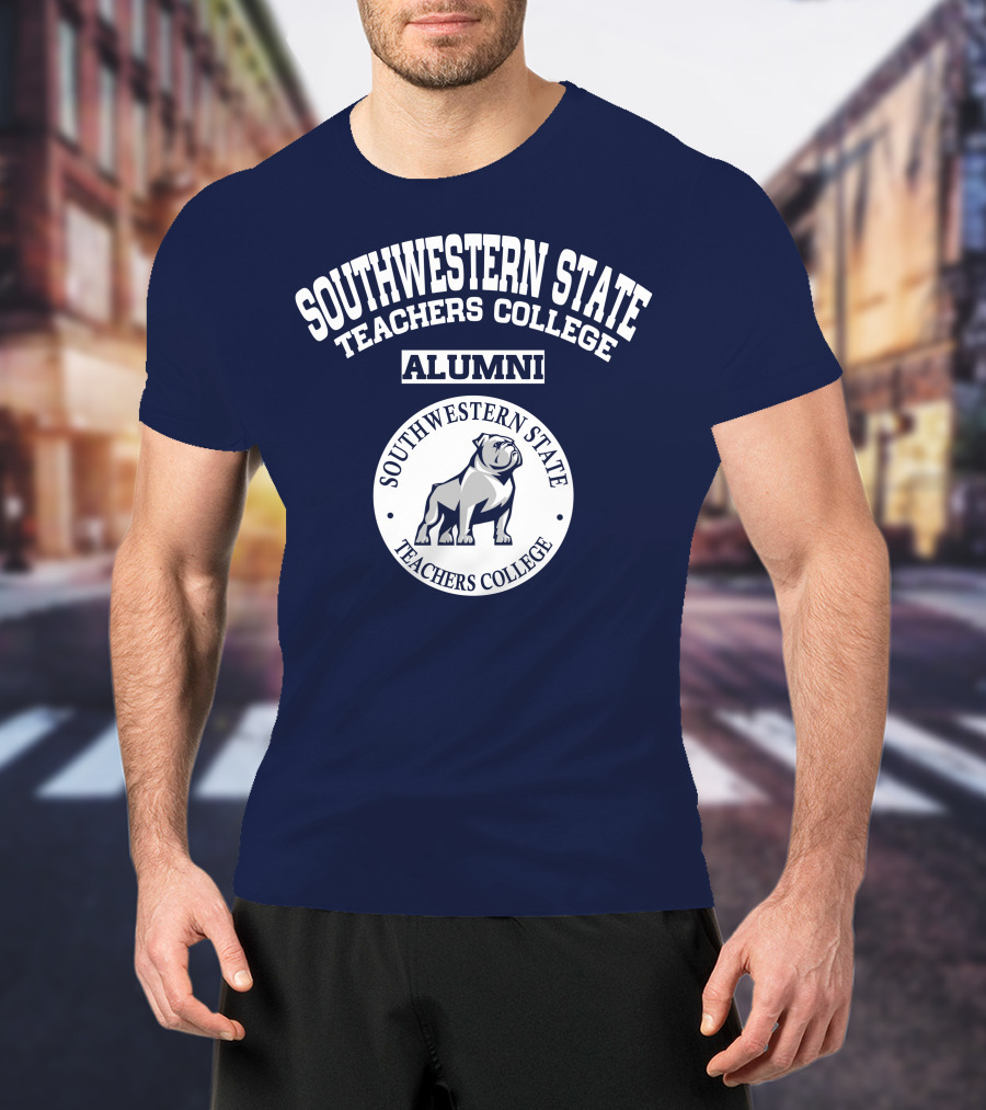 Southwestern State Teachers College Alumni Bulldog T-Shirt