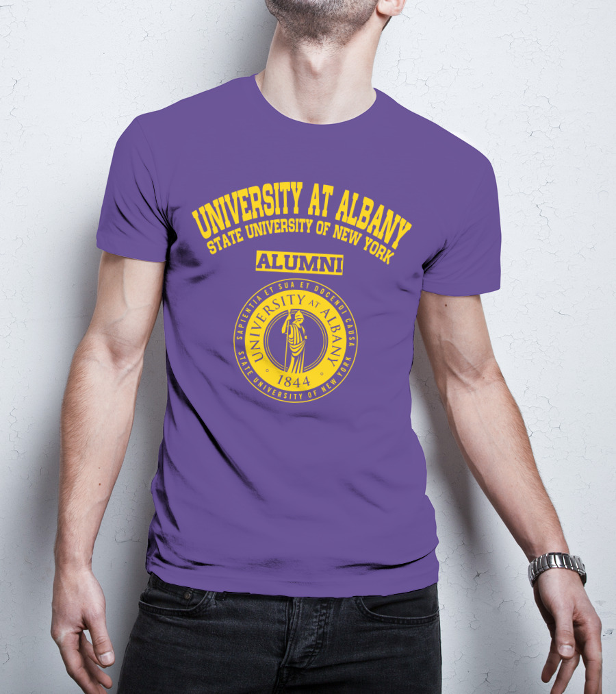 University At Albany State University Of New York Alumni 1844 Seal T-Shirt