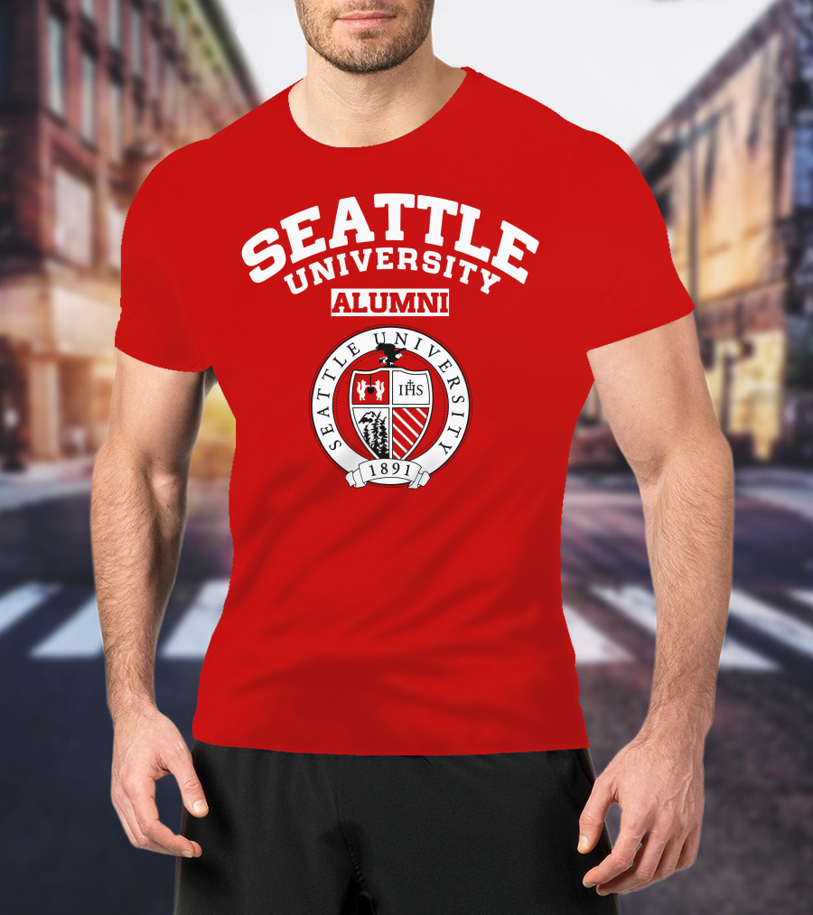Seattle University Alumni 1891 Seal T-Shirt