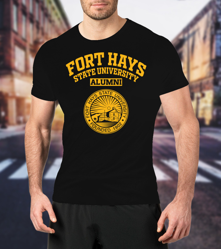 Fort Hays State University Alumni Seal Founded 1902 T-Shirt