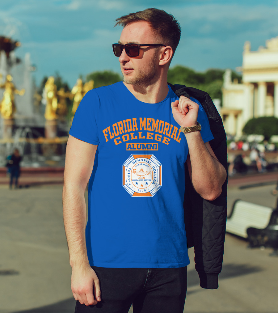 Florida Memorial College Alumni Leadership Character Service 1879 T-Shirt