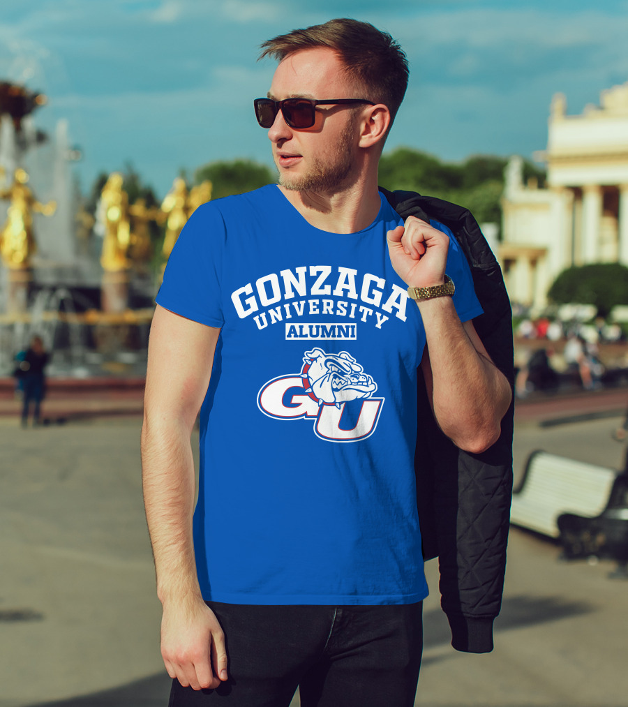 Gonzaga University Alumni Bulldog GU T-Shirt