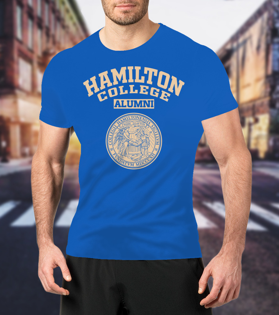 Hamilton College Alumni Collegi Hamiltonensis Sigillum Fundatum Mdcccxii T-Shirt
