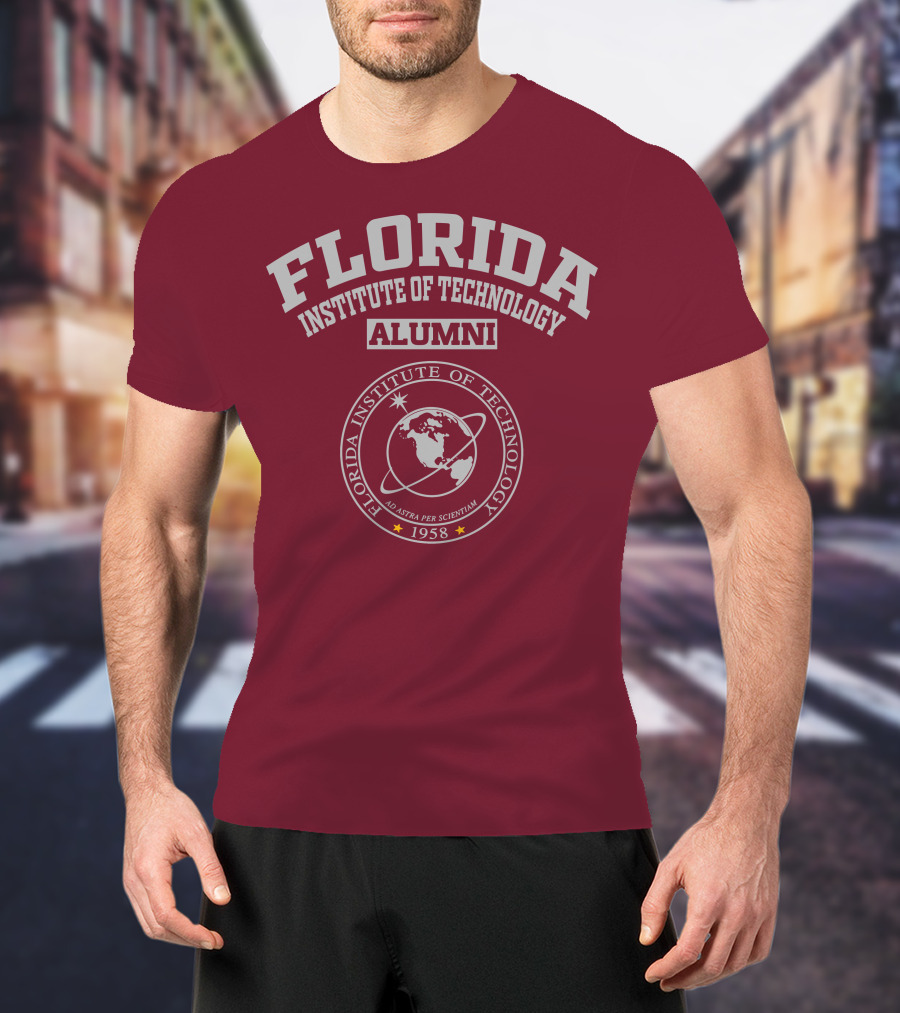 Florida Institute Of Technology Alumni Ad Astra Per Scientiam 1958 T-Shirt
