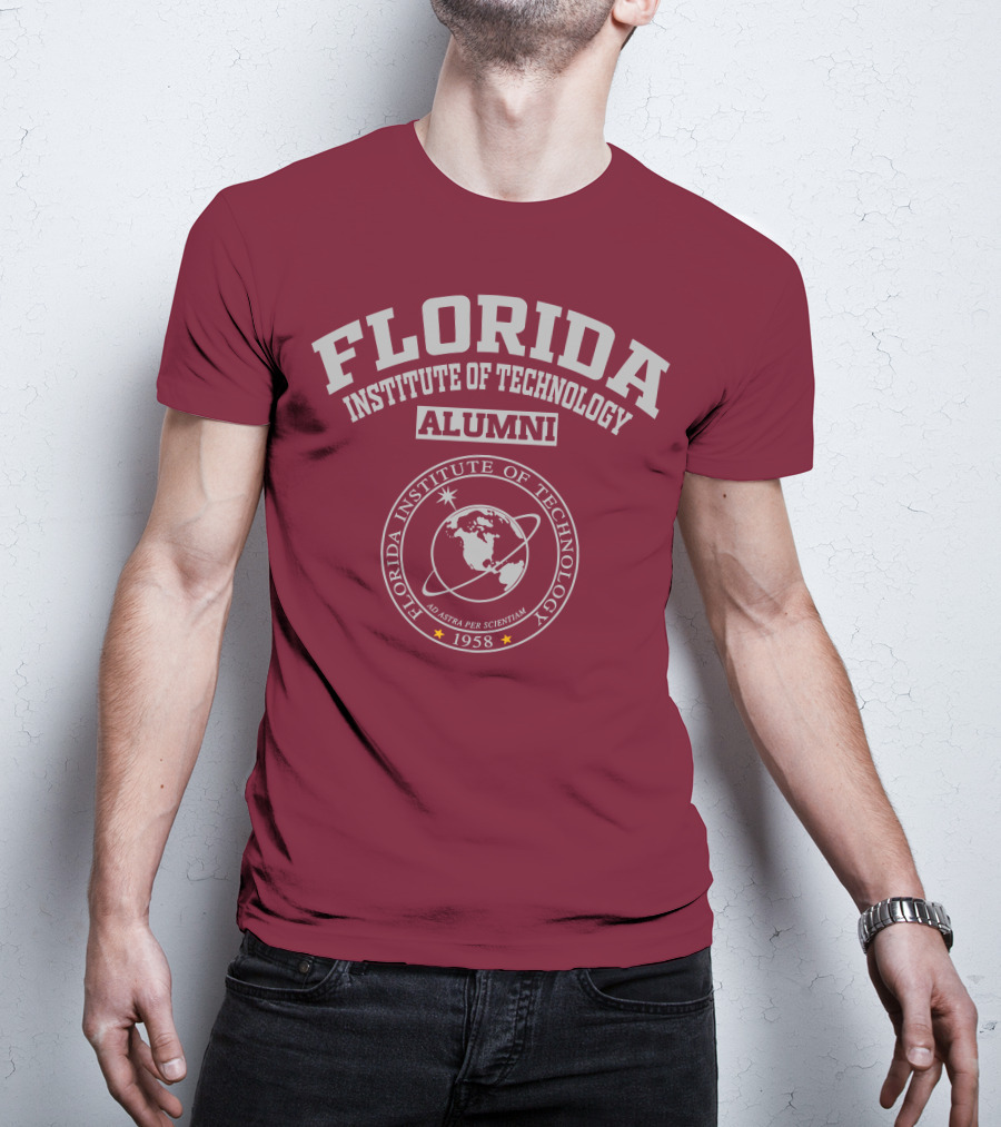 Florida Institute Of Technology Alumni Ad Astra Per Scientiam 1958 T-Shirt